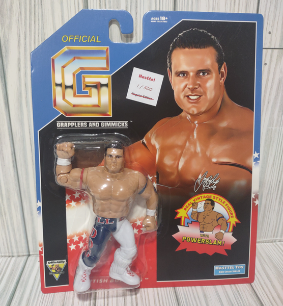 Temporarily Sold Out Online British Bulldog '96 1 of 500 NYCC Exclusive Vintage Style Figure Limited Edition! In Stock! Free USA Shipping!